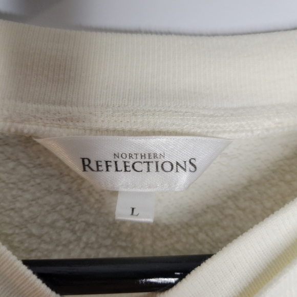 Northern reflections women's crew neck pullover sweatshirt - Picture 7 of 10